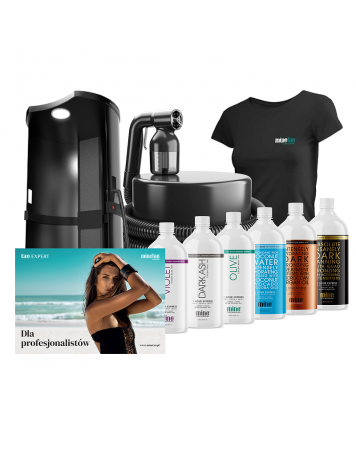 Training + All-in-One-Spray-Tanning-Set