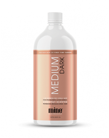 MineTan Medium Dark - Spray Tan Liquid 1L