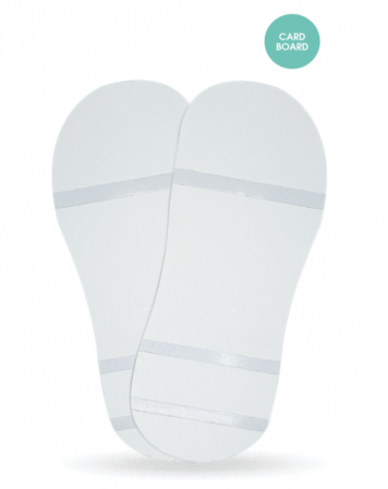 Self-adhesive MineTan slippers (25 pairs)