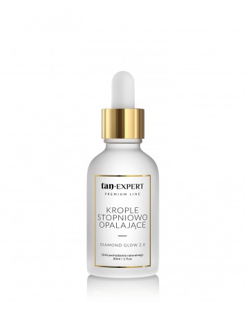 TanExpert Diamond Glow 2.0 - Self-tanning drops 30ml