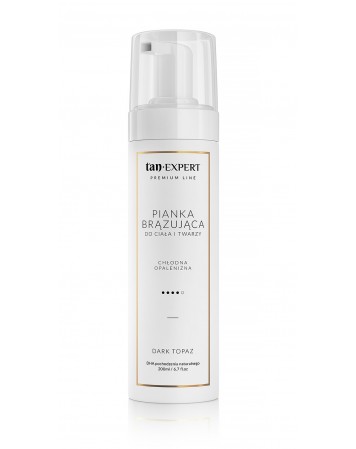 TanExpert Dark Topaz - Self-tanning foam 200 ml