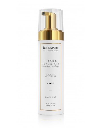 TanExpert Exclusive Line Light One - Self-tanning foam 200 ml