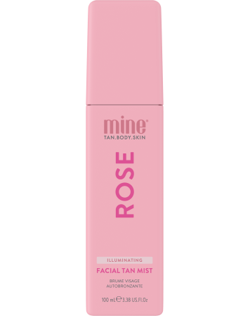 MineTan Rose Water - Samoopalacz do twarzy 100 ml
