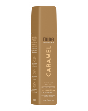 MineTan Caramel - Bronzierender Selbstbräunungsschaum 200 ml