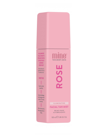 MineTan Rose Water - Face self-tanner 100 ml