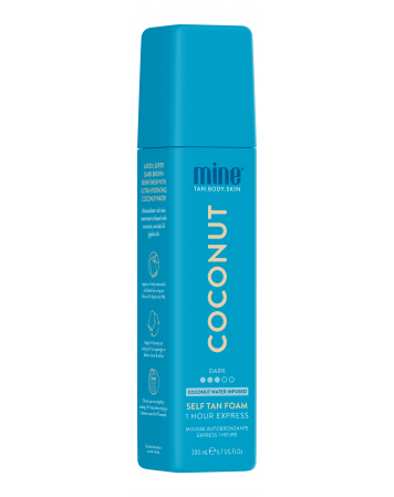 MineTan Coconut Water - Self-tanning foam 200 ml