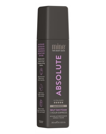 MineTan Absolute Ultra Dark - Selbstbräunungsschaum 200 ml