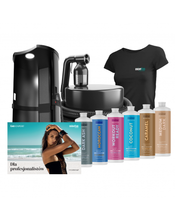 Training + All in One Spray Tanning Set