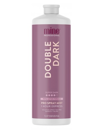 MineTan Double Dark - Płyn do Opalania Natryskowego 1L