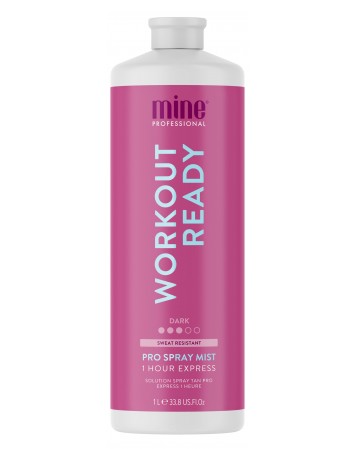 MineTan Workout Ready - Spray Mist 1L