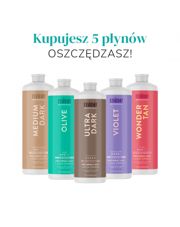 5 MineTan Liquids For Spray Tanning