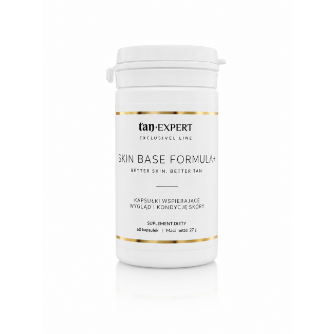 TanExpert Skin Base Formula+ - Suplement wspierający wygląd skóry