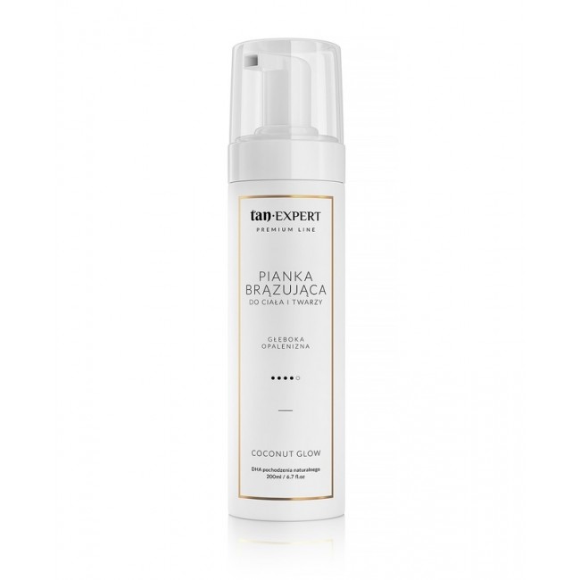 TanExpert Coconut Glow - Selbstbräunungsschaum 200 ml