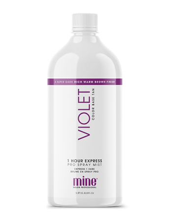 MineTan Violet - Flüssigkeit für Spray Tanning 1L